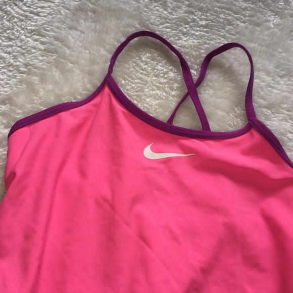 Nike Girls One Piece Swimsuit - Picture 3 of 4